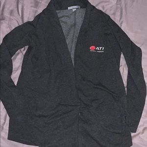 ATI Open Cardigan with Pockets